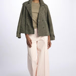 Pantalone ORIANA cropped nervature denim ORIANA540170 91 quelledue 