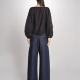 Camicia con scollo quadrato GIOVANNA 2HVA27-V09848 NOIR vanessa bruno 