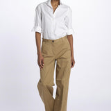 Pantalone NADIA co/ stretch NADIA NAC120 P01 CAMEL nine in the morning 