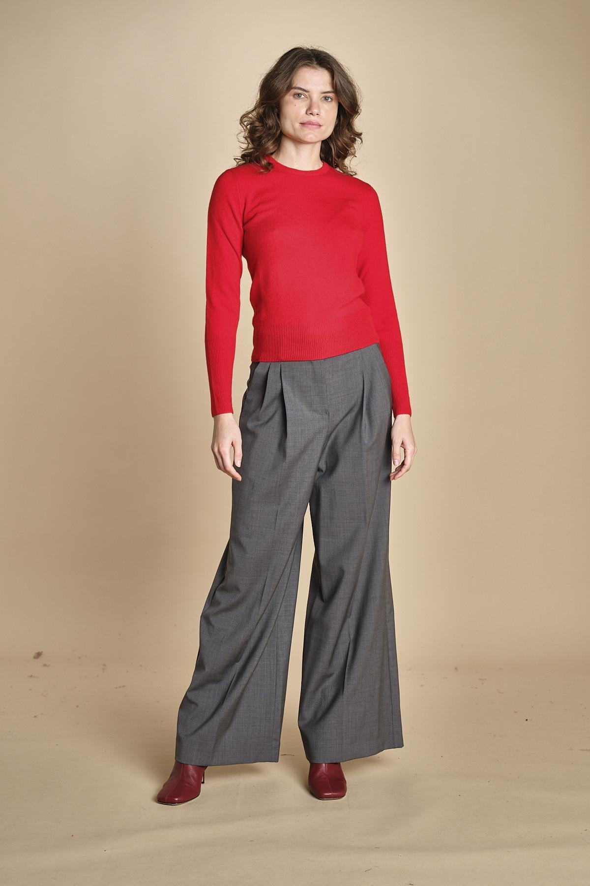 girocollo basic MIL46 25726 ROSSO milaura 