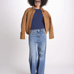 Top a righe GAIA 6EVB05-V13745 NAVY vanessa bruno 