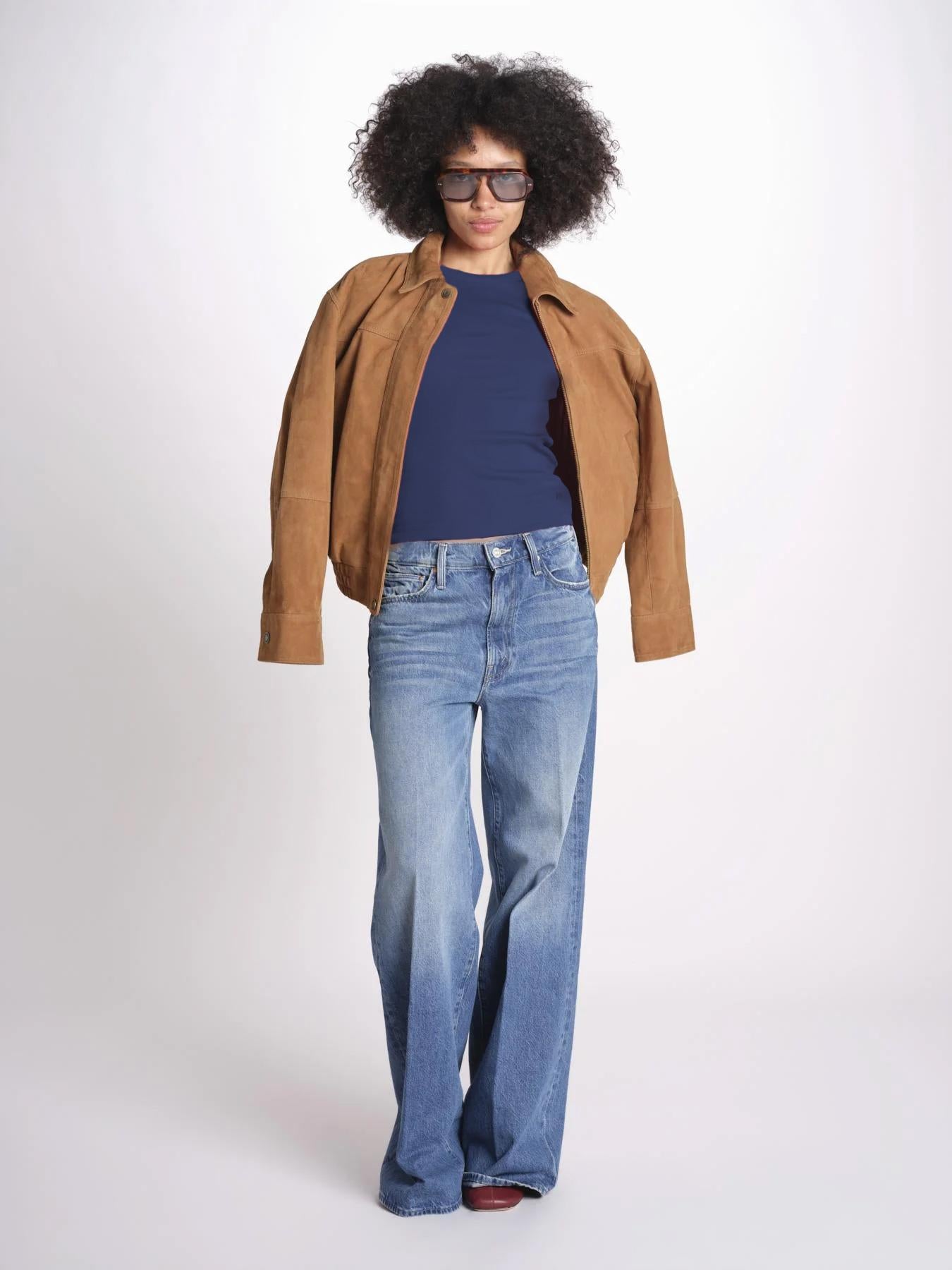 Top a righe GAIA 6EVB05-V13745 NAVY vanessa bruno 