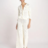 maglia in crochet SORIA ECRU ba&sh 