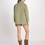 N616 giacca in nylon con tasche N616 01260 VERDE aspesi 