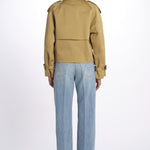 Trench corto IO119118 BE455 ivy oak 