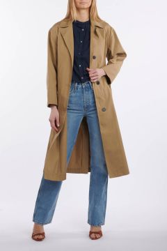 Long cotton coat