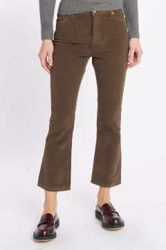 Pant LINDY stretto cropped vell liscio