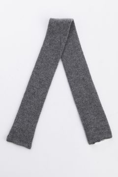 One-color short scarf