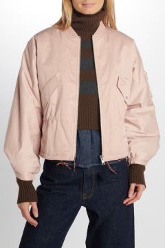 Bomber with fur inside