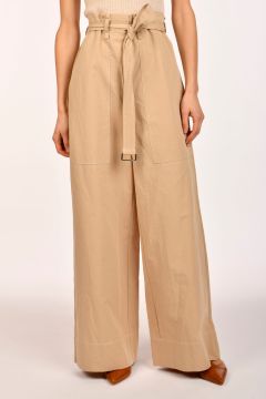 Cotton linen trousers