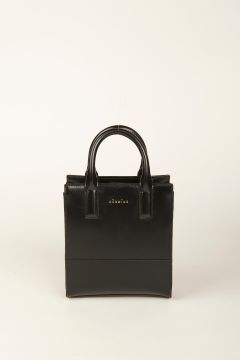Mini handbag with shoulder strap