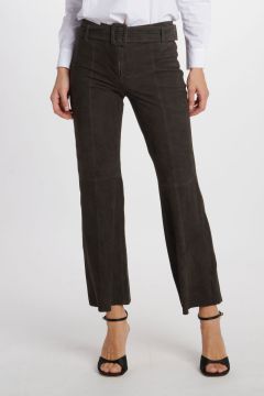 Suede Pants with belt