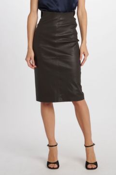 milaura leather skirt
