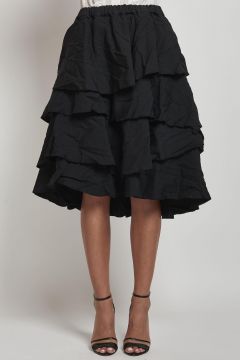 skirt with flounces